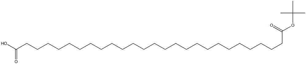 heptacosanedioic Acid mono-t-butyl ester Structure