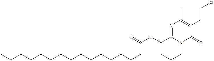 3-(2-chloroethyl)-2-methyl-4-oxo-6,7,8,9-tetrahydro-4H-pyrido[1,2-a]pyrimidin-9-yl palmitate|利培酮杂质Z7