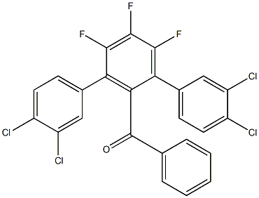 PHENYL-(3,4,3'',4''-TETRACHLORO-4',5',6'-TRIFLUORO-[1,1':3',1'']TERPHENYL-2'-YL)METHANONE