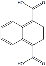 1,4-NAPHTHALENE DICARBOXYLIC ACID 化学構造式