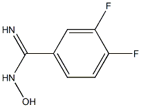 3,4-DIFLUORO-N-HYDROXY-BENZAMIDINE Structure