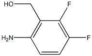 6-AMINO-2,3-DIFLUOROBENZENEMETHANOL 化学構造式