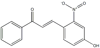 4Hydroxy-2-NitroChalcone,,结构式