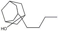 2-丁基-2-金刚烷醇, , 结构式