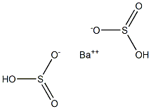 Barium bisulfite 化学構造式