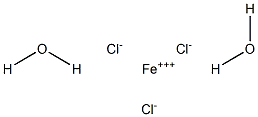 Iron(III) chloride dihydrate Structure