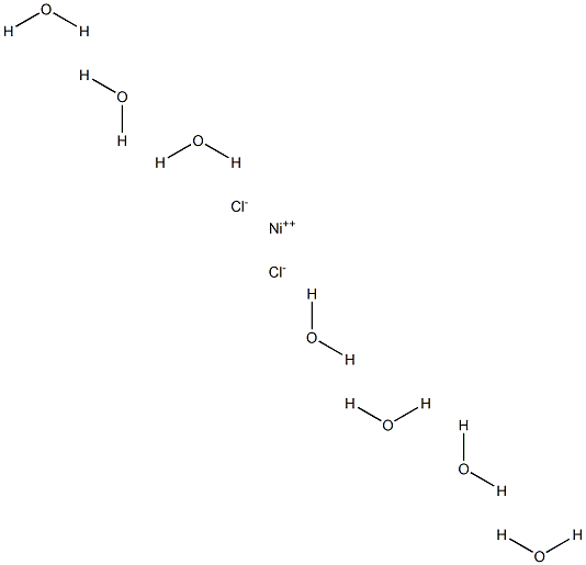 Nickel(II) chloride heptahydrate Struktur