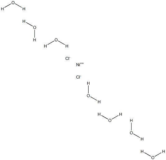 Nickel(II) chloride heptahydrate Structure