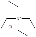 Tetraethylammonium chloride 化学構造式