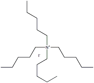 Tetrapentylammonium iodide 结构式