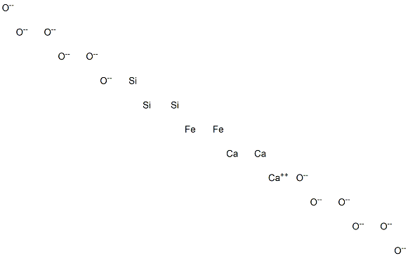 Tricalcium diiron trisilicon dodecaoxide