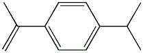 alpha-METHYL-P-iso-PROPYL STYRENE 结构式