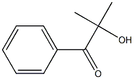 2-hydroxyisobutyrylbenzene Struktur