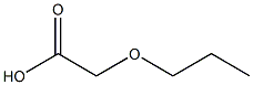 Propoxyacetic acid Struktur