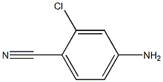 4-氨基-2-氯苯腈, , 结构式
