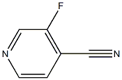 3-fluoro-4-cyanopyridine 化学構造式