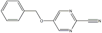 2-氰基-5-苄氧基嘧啶, , 结构式