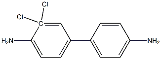 3,3-dichlorobenzidine 化学構造式