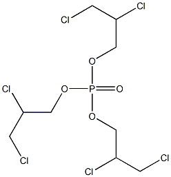 Tris(2,3-dichloropropyl) phosphate Structure