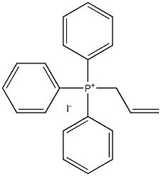 Allyltriphenylphosphonium iodide Struktur