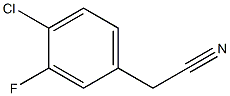 4-chloro-3-fluorophenylacetonitrile