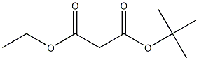 Ethyl malonate tert-butyl ester Structure