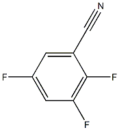 2,3,5-三氟苯腈,,结构式