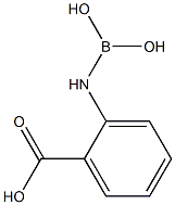 邻氨基苯硼酸盐酸盐, , 结构式