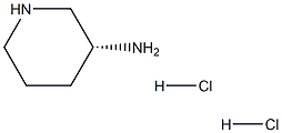 3-R-(-)-piperidinamine dihydrochloride Struktur