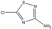 3-氨基-5-氯-1,2,4-噻二唑,,结构式