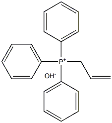 Allyl triphenylphosphonium hydroxide Structure