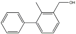 2-methyl-3-biphenylmethanol Struktur