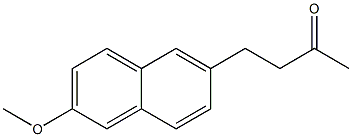 萘丁美酮原料药, , 结构式