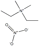 二甲基二乙基硝酸铵, , 结构式