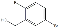 5-bromo-2-fluorobenzylalcohol Struktur