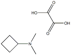 Trans-dimethylaminocyclobutane oxalate Structure