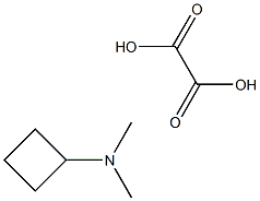 Trans-dimethylaminocyclobutane oxalate Struktur