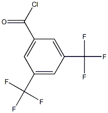 3,5-二三氟甲基苯甲酰氯,,结构式