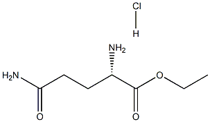 GLUTAMINEETHYLESTERHYDROCHLORIDE Structure