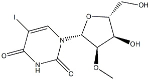 5-Iodo-2'-O-methyl-D-uridine 结构式