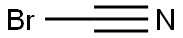 Cyanogen bromide 50% w/w in acetonitrile Structure