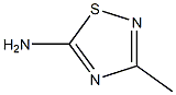 5-amino-3-methyl-1,2,4-thadiazole Struktur