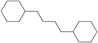 1,4-Dicyclohexylbutane. 结构式