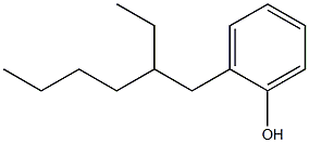 2-Ethylhexylphenol. 化学構造式