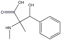 3-Hydroxy-2-methyl-2-methylamino-3-phenyl-propionic acid|