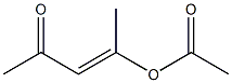 Acetic acid, 1-methyl-3-oxo-but-1-enyl ester Structure