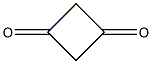 Cyclobutane-1,3-dione. Struktur