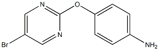 4-[(5-BROMOPYRIMIDIN-2-YL)OXY]ANILINE,,结构式