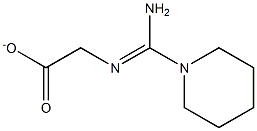 PIPERIDINE-1-CARBOXIMIDAMIDEACETATE 化学構造式