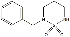 2-Benzyl-1,2,6-thiadiazinane-1,1-dione,,结构式